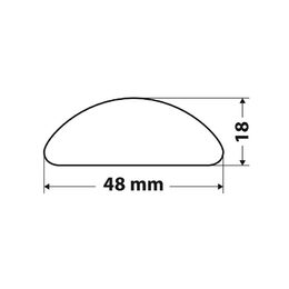 Víceúčelový suchý zip 3M LAMPA 48x18 mm - 2ks
