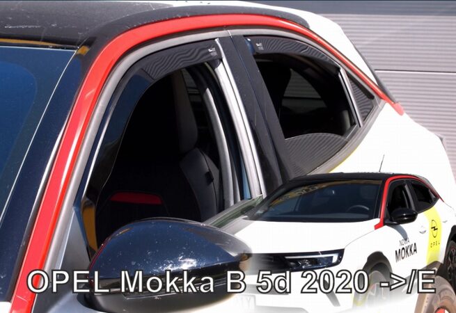 Ofuky oken - Opel Mokka 5D r.v. 2020-> (+zadní)