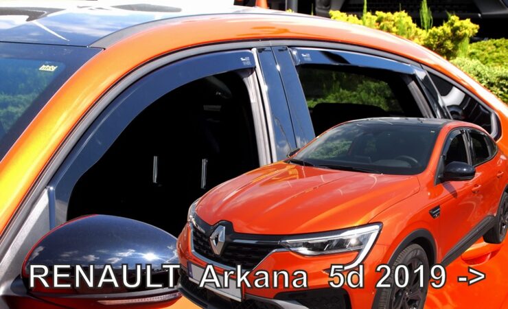 Ofuky oken - Renault Arkana 5D r.v. 2019-> (+zadní)