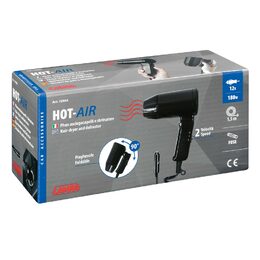 Horkovzdušný fén a odmrazovač 12V 180W LAMPA
