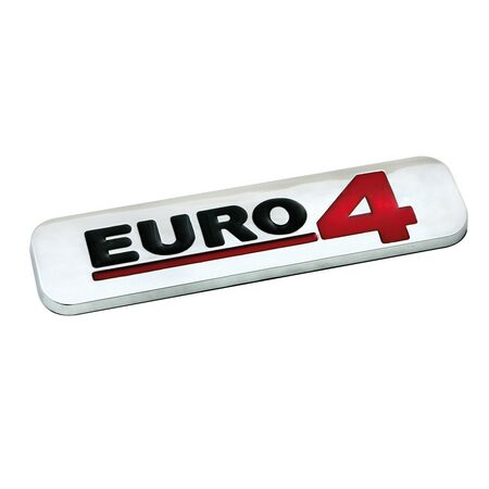 3D Logo EURO 4 100 x 25mm