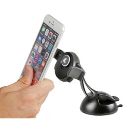 Držák mobilního telefonu ATMOS FIN na přísavku s automatickým sevřením telefonu