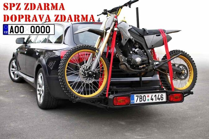 Nosič motorek na tažné zařízení Hakr HV1151