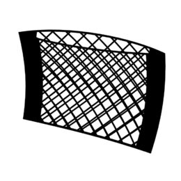 Elastická síťová kapsa na suchý zip 40x25 cm TYPE 6 LAMPA