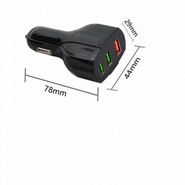 USB adaptér 3v1, 12/24V
