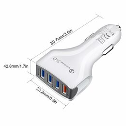 USB adaptér 4v1, 12/24V