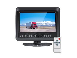 AHD set Monitor 7" prachotěsný/voděodolný/nárazu odolný, 2x4PIN vstup + kamera + 15m kabel