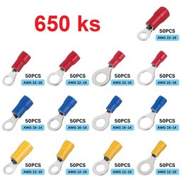 Sada izolovaných lisovacích oček, 650 ks