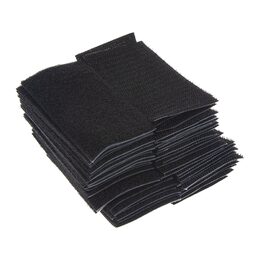 Suchý zip samolepící, SET smyčky+háčky 50x100mm, 25ks