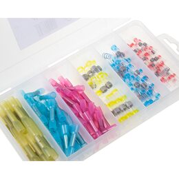 Sada vodotěsných spojek a spojek s cínem, 150 ks