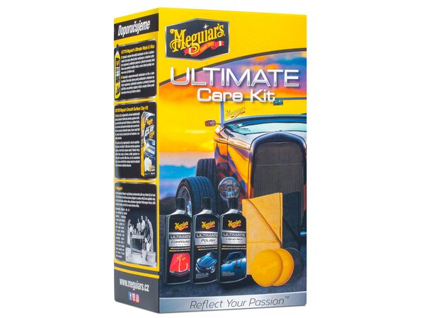 Meguiar's Ultimate Care Kit - kompletní sada pro renovaci, leštění a ochranu laku