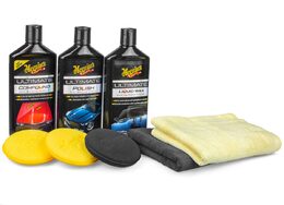 Meguiar's Ultimate Care Kit - kompletní sada pro renovaci, leštění a ochranu laku