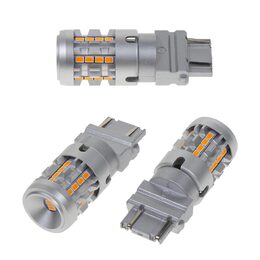 LED T20 (3157) oranžová, 12/24V, CAN-Bus, 26LED SMD