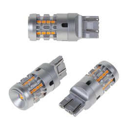 LED T20 (7443) oranžová, 12/24V, CAN-Bus, 26LED SMD