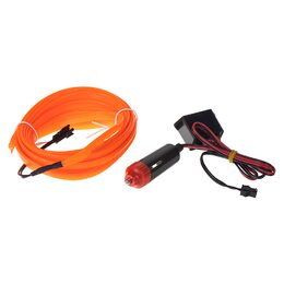 LED podsvětlení vnitřní ambientní oranžové, 12V, 5m