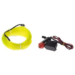LED podsvětlení vnitřní ambientní limetkově zelené, 12V, 5m