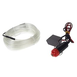 LED podsvětlení vnitřní ambientní ledově modré, 12V, 5m