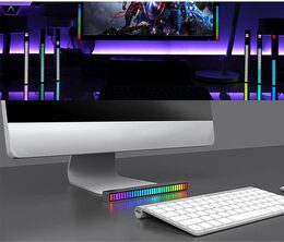 LED ambientní osvětlení RGB do USB, bluetooth,20cm