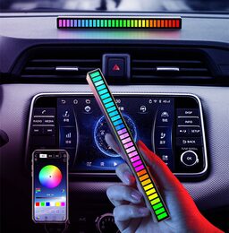LED ambientní osvětlení RGB do USB, bluetooth,20cm