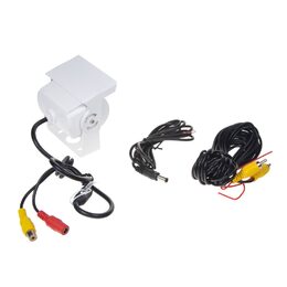 Kamera CVBS s IR světlem, vnější PAL / NTSC, bílá, 12-24V