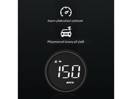 Palubní DISPLEJ s vysokou viditelností, GPS měřič rychlosti