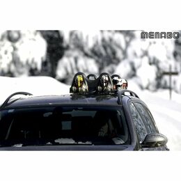 Nosič lyží Menabo HIMALAYA na 2 páry magnetický - uzamykatelný