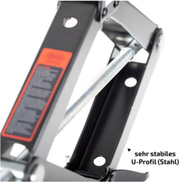 Zvedák HEYNER PREMIUM nůžkový s ráčnou 1,5T