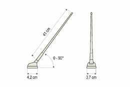 Střešní anténa přední Fiat