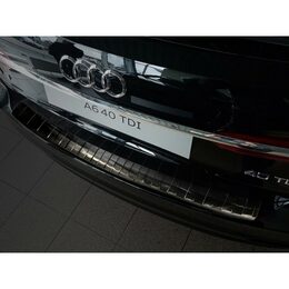 Ochranná lišta hrany kufru - AUDI A6 C8 V Avant / S-line 2018-> černá