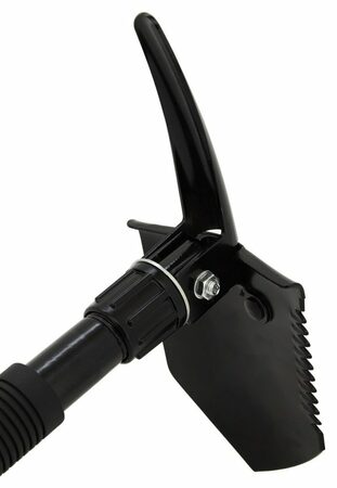 Lopatka kovová skládací s motyčkou na led a sníh 40 cm CARFACE