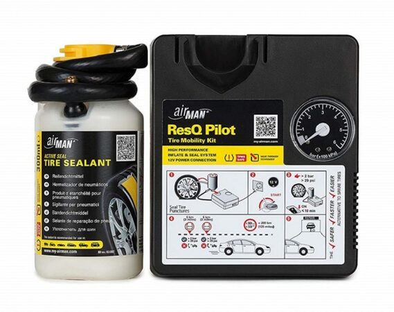 Automatická opravná sada pneu auto AIRMAN ResQ Pilot 300ml