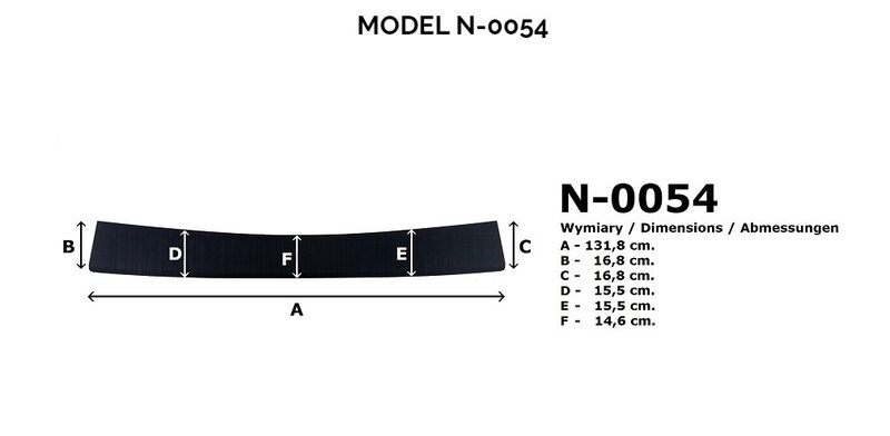 Nášlap kufru Citroen Berlingo 18->, OPEL Combo 18->, Peugeot Rifter/Partner 18-> 