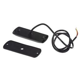 SLIM výstražné LED světlo vnější, oranžové, 12/24V,12 x 1W