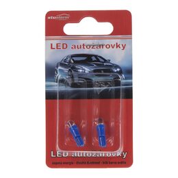 LED T5 modrá, 12V, 1LED