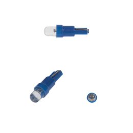 LED T5 modrá, 12V, 1LED