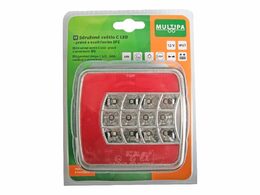 Sdružené světlo C LED - pravé s osvětlením SPZ 12 V, MULTIPA