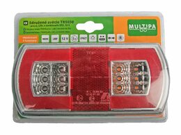 Sdružené světlo TRS030 pravé, LED, s osvětlením SPZ, 12 V MULTIPA