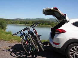 MULTIPA 4 NEW pro 4 kola | Nosič kol na tažné zařízení