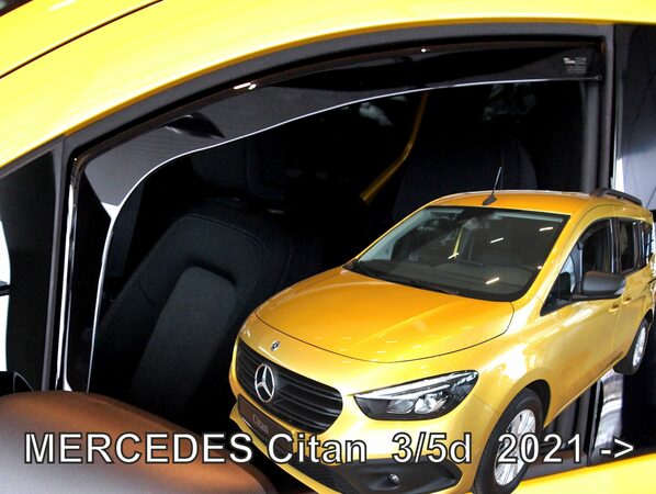 Ofuky oken - Mercedes Citan (W420) r.v. 2021->, přední