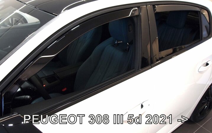 Ofuky oken - Peugeot 308 Hatchback r.v. 2021-> (+zadní)