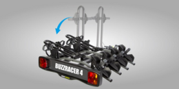 Nosič 4 kol na tažné zařízení Buzz RACER 4 SPZ A DOPRAVA ZDARMA!