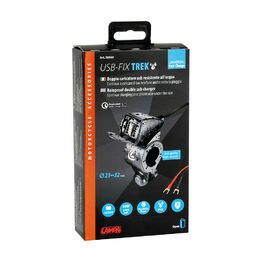 USB voděodolná nabíječka na řidítka 5400 mA 12/24V LAMPA