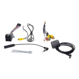 1DIN autorádio s 6,8" LCD, Android 10, WI-FI, GPS, Mirror link, Bluetooth, 2x USB