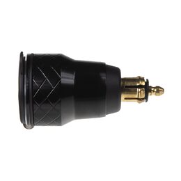 2x USB nabíječka s voltmetrem, do zásuvky DIN, QC 3.0