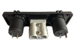 Dvojitá CL,2x USB + Anderson zásuvka 50A do panelu