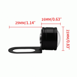LED světlo pro denní svícení 21mm, 12V, bílá (není vodotěsné)