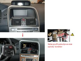 Autorádio pro Volvo XC60 2009-10 s 8,8" LCD, Android 11.0, WI-FI, GPS, Carplay, Bluetooth,