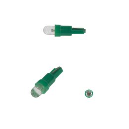 LED T5 zelená, 12V, 1LED