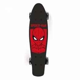 Skateboard plastový Spiderman černý