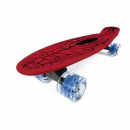Skateboard plastový Spiderman červený